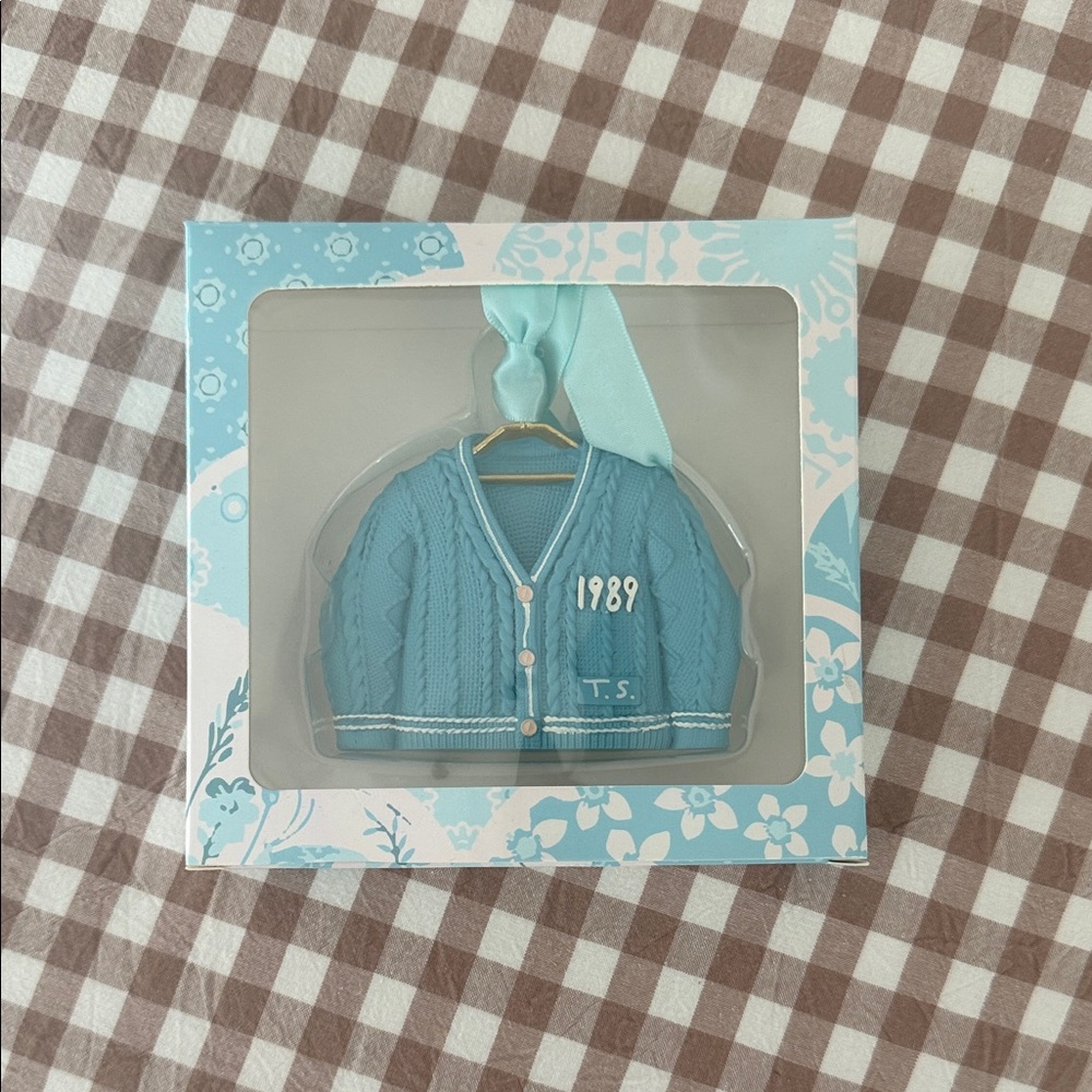 Taylor Swift 1989 Cardigan Christmas Ornament